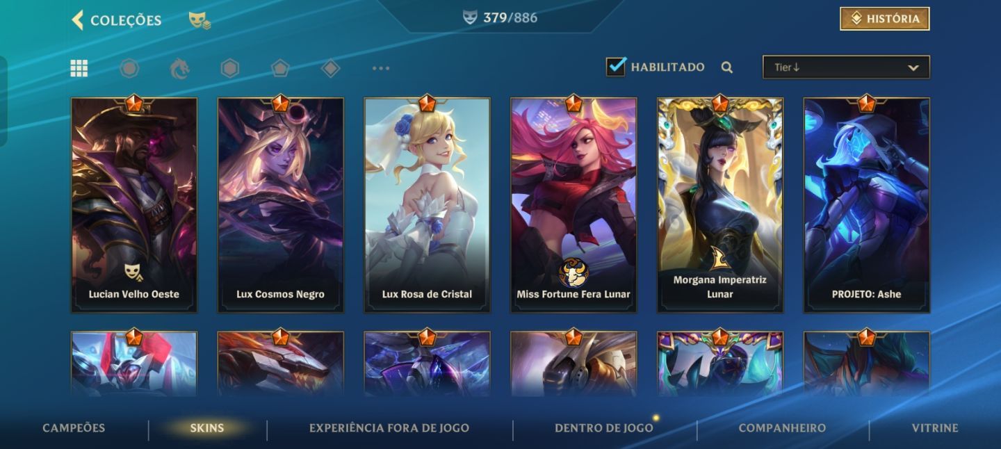 Conta WR LVL 300 70 k coleção