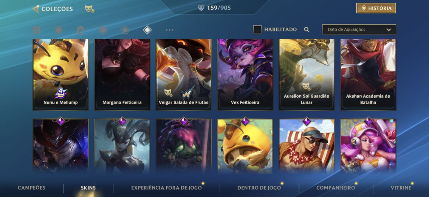 Conta de wild rift ótima pra pro players