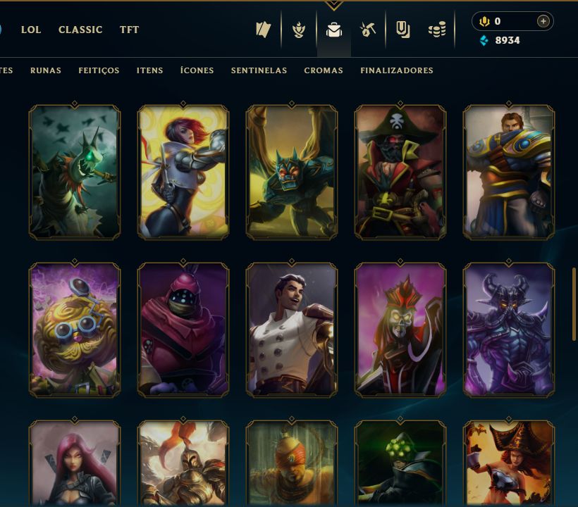 SKIN GANGPLANK CURTINDO VERÃO + [ DIAMANTE COM 60% DE WIN RATE ] + [TROCA NICK]