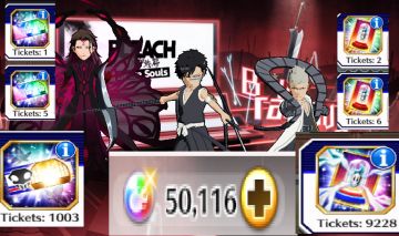 BBS/ 50116 Orbs/ Kensei - Shuhei - Aizen/1003 BBS/ 9228 Accessory Tickets
