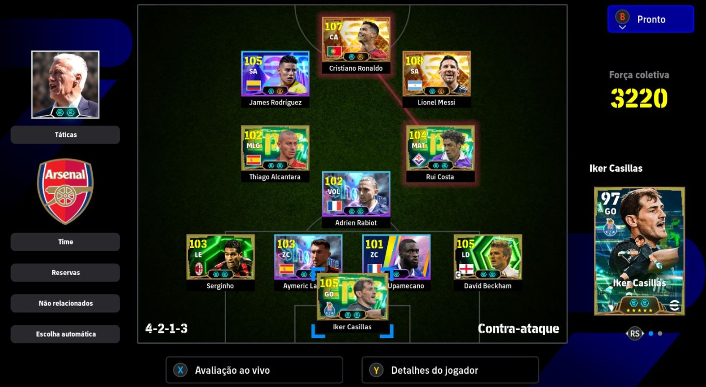 CONTA EFOOTBALL XBOX ÚNICO DONO