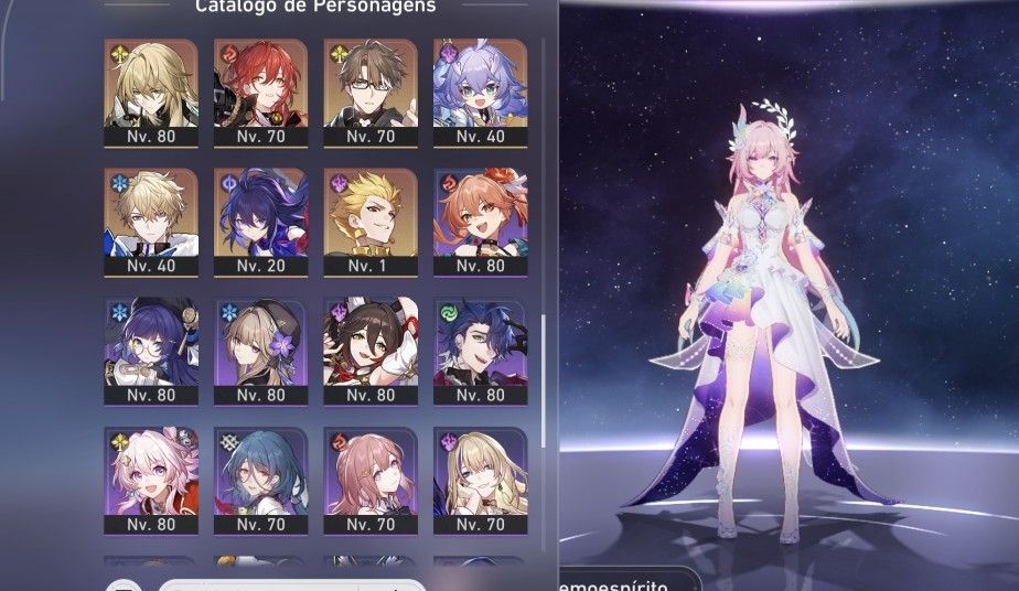 Conta honkai star rail End Game | Cyrene E2 + BiS