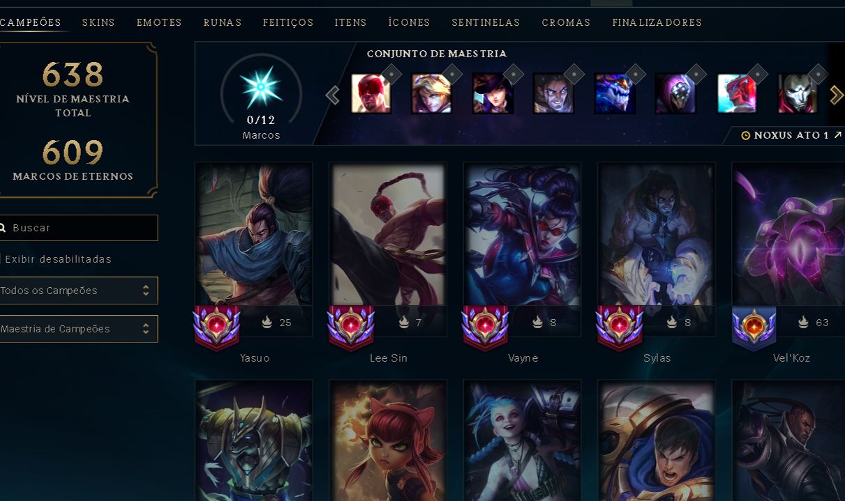 FULL ACESSO | 100 % SEGURO TODOS OS DADOS| 200+ SKINS 3 ULTIMATES |TODOS CHAMP
