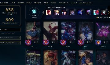 FULL ACESSO | 100 % SEGURO TODOS OS DADOS| 200+ SKINS 3 ULTIMATES |TODOS CHAMP