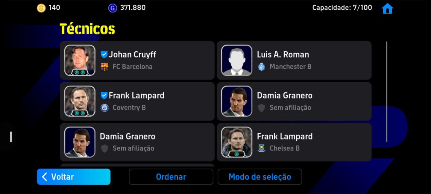 Conta eFootball 2027 | 3223 Força + 7 Técnicos | Promoção - Leia a Descrição