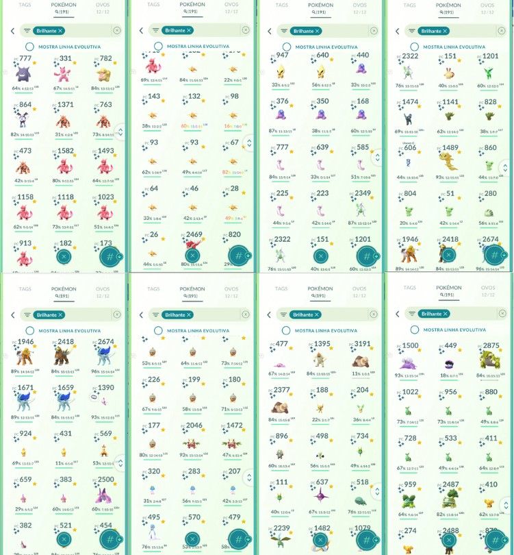 CONTA POKEMON GO LEVEL 51 | 132 LENDARIO | 191 BRILHANTE | 3 LENDARIO IV 100