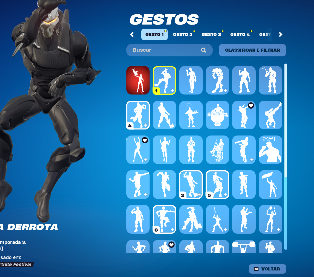 Conta og passe s3, pack da twitch, 61 skins e passe autal