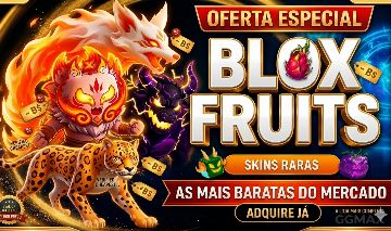 [OFERTA ESPECIAL | DIVINE PORTAL] Melhores Skins | Blox Fruit l Raridades