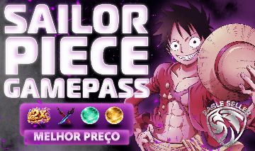 [MENOR PREÇO] SAILOR PIECE GAME PASS Peça de Marinheiro GAMEPASS