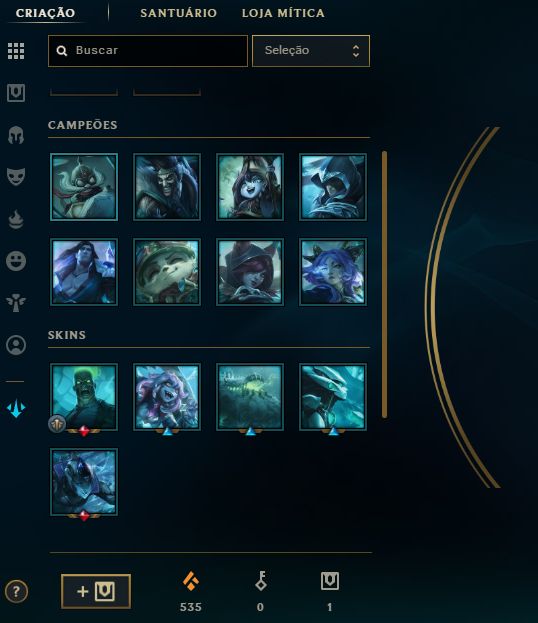 CONTA LOL MESTRE 65% WIN RATE/46 SKINS/30K DE ESSENCIA/ Lvl 42