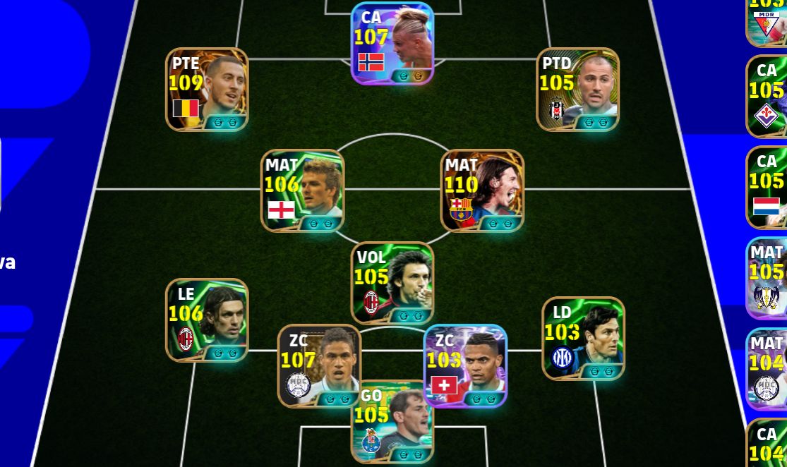 CONTA DE EFOOTBALL BRABA DO MELHOR MESSI + AMIGOS