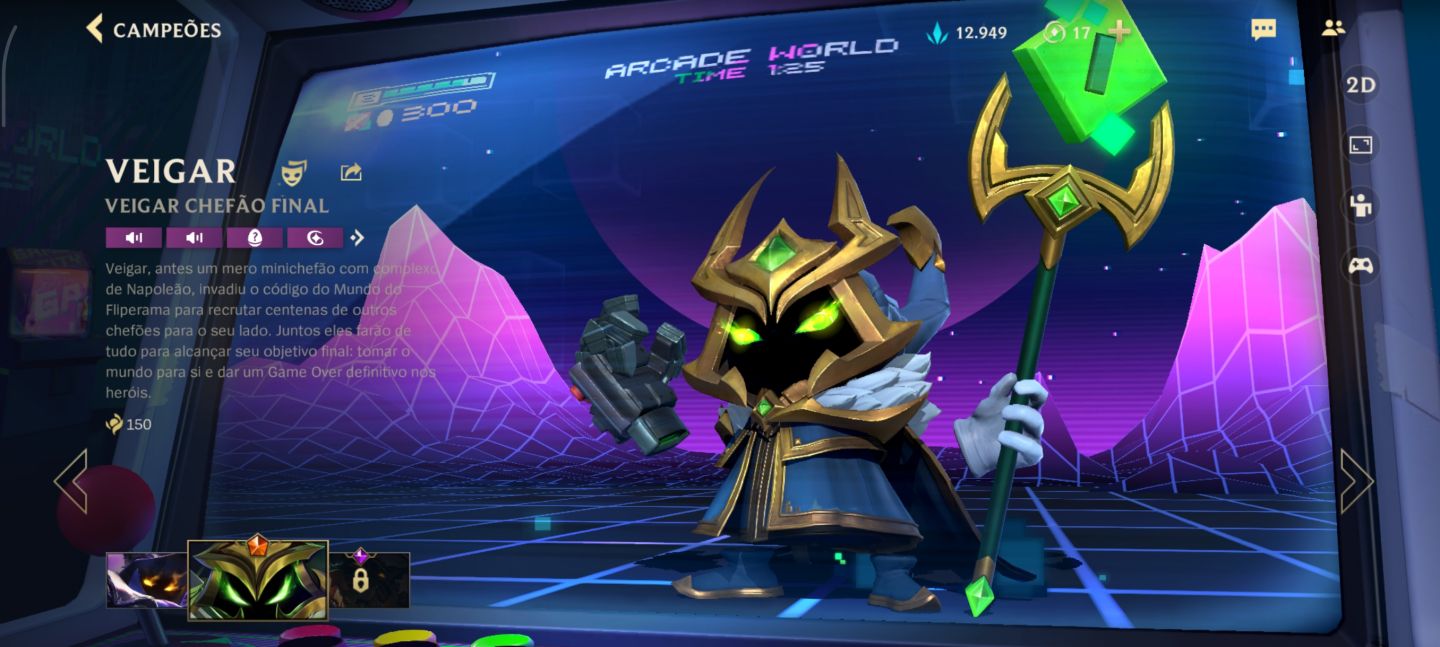 CONTA WILD RIFT (76 SKINS NO TOTAL)