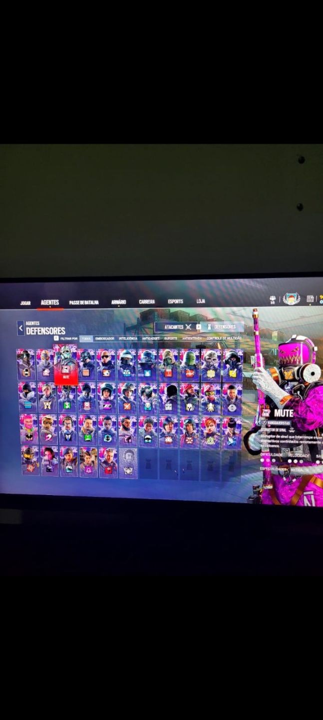Conta rainbow six
