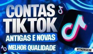 CONTAS TIKTOK - ANTIGAS E NOVAS, LIVE STUDIO PC E CELULAR, TIKTOK SHOP, PROMOVER