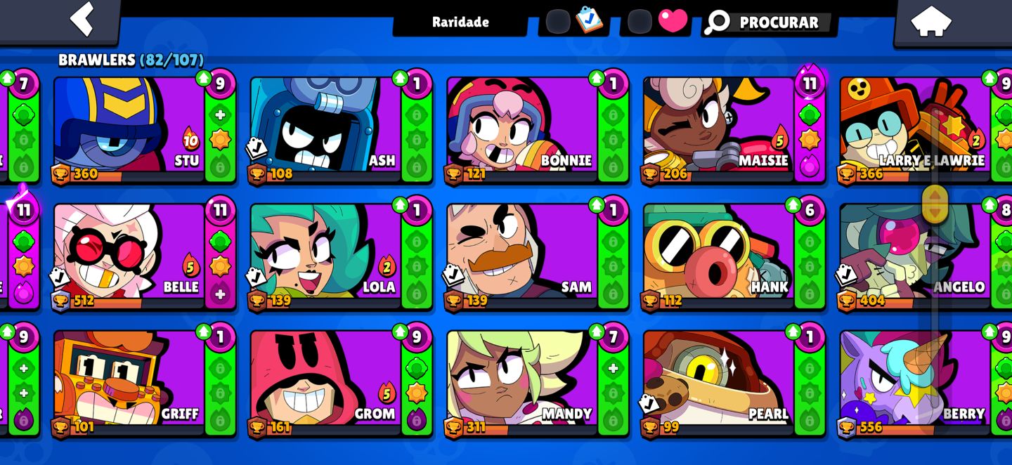Conta Brawl Stars a venda 24k de troféus