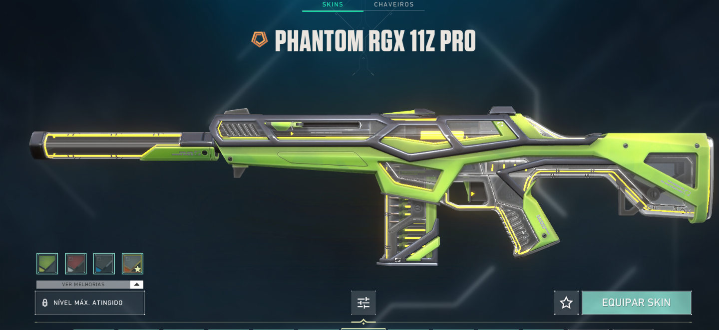 Conta com diversas skins, sem jogar a alguns meses