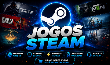 JOGOS STEAM BARATOS ENTREGA RÁPIDA