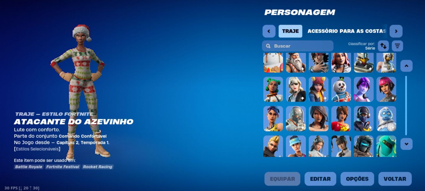 CONTA FORTNITE COM 162 SKINS,SALVE O MUNDO DE VBUCKS INFINITOS E MACHADO LEVIATÃ