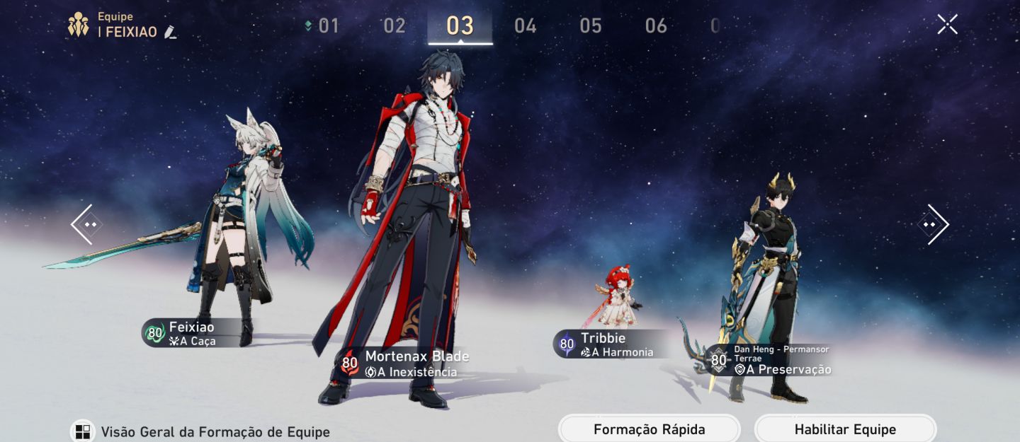 Conta com times completos SW 999 + Castorice, com MUITO conteúdo