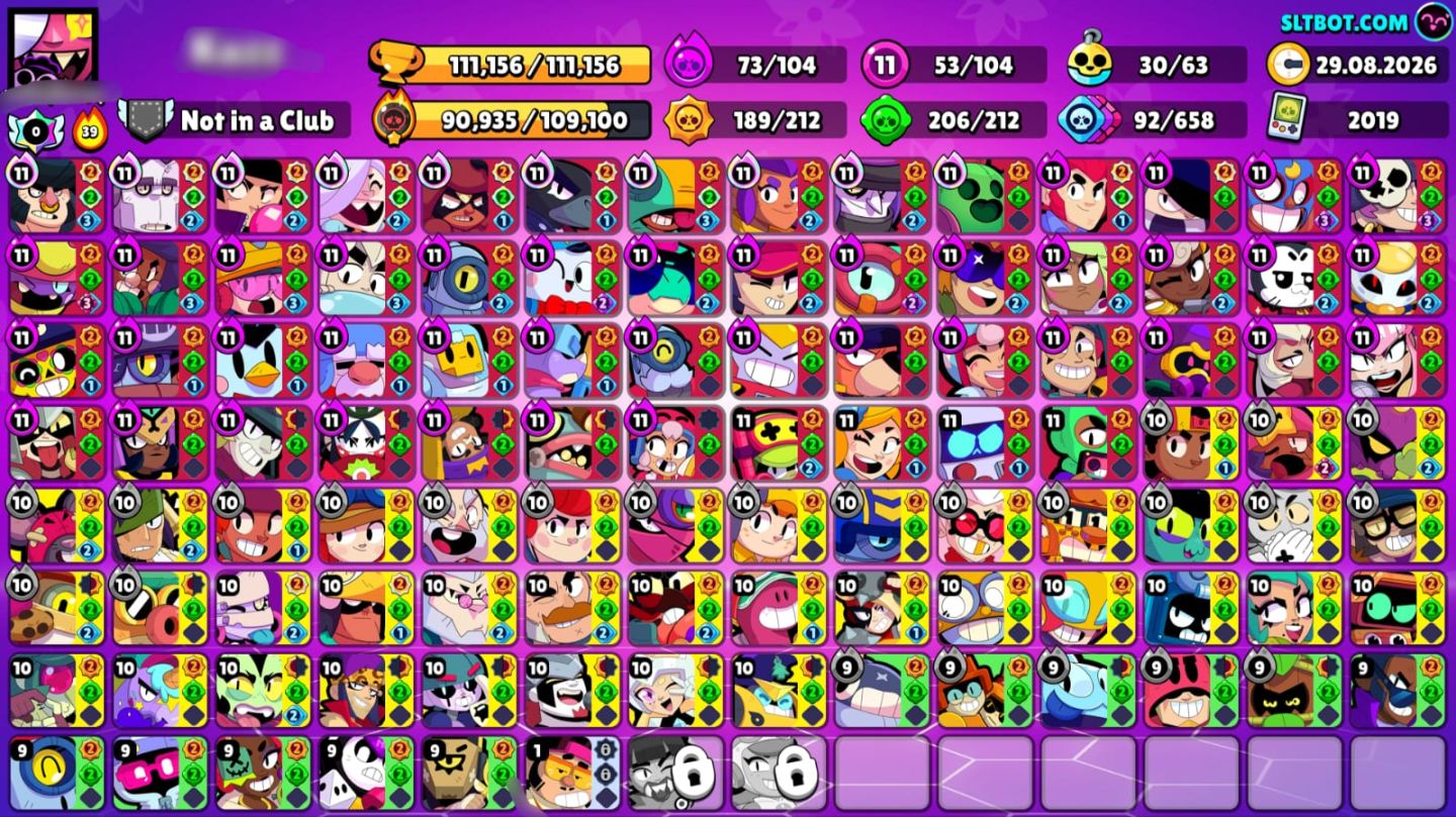 CONTA BRAWL STARS (111K+ TROFÉUS | CRIADA EM 2019)