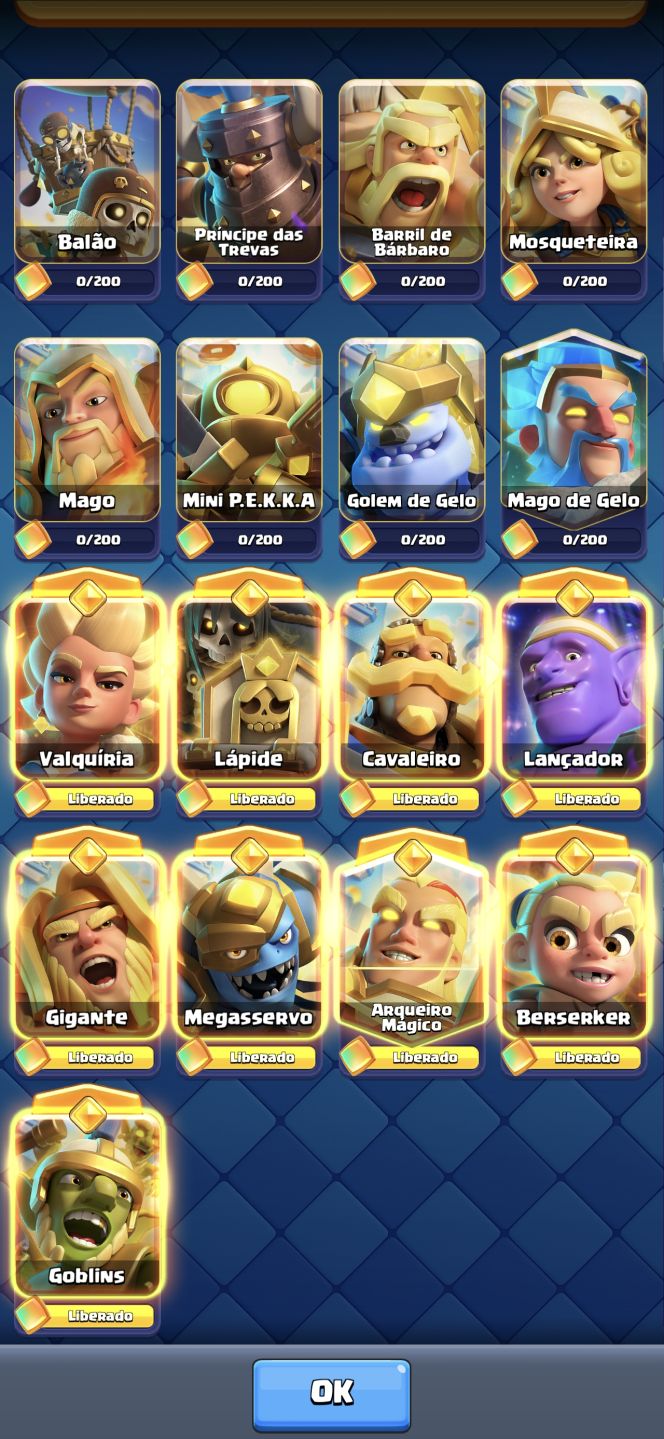 Clash Royale Arena Sazonal
