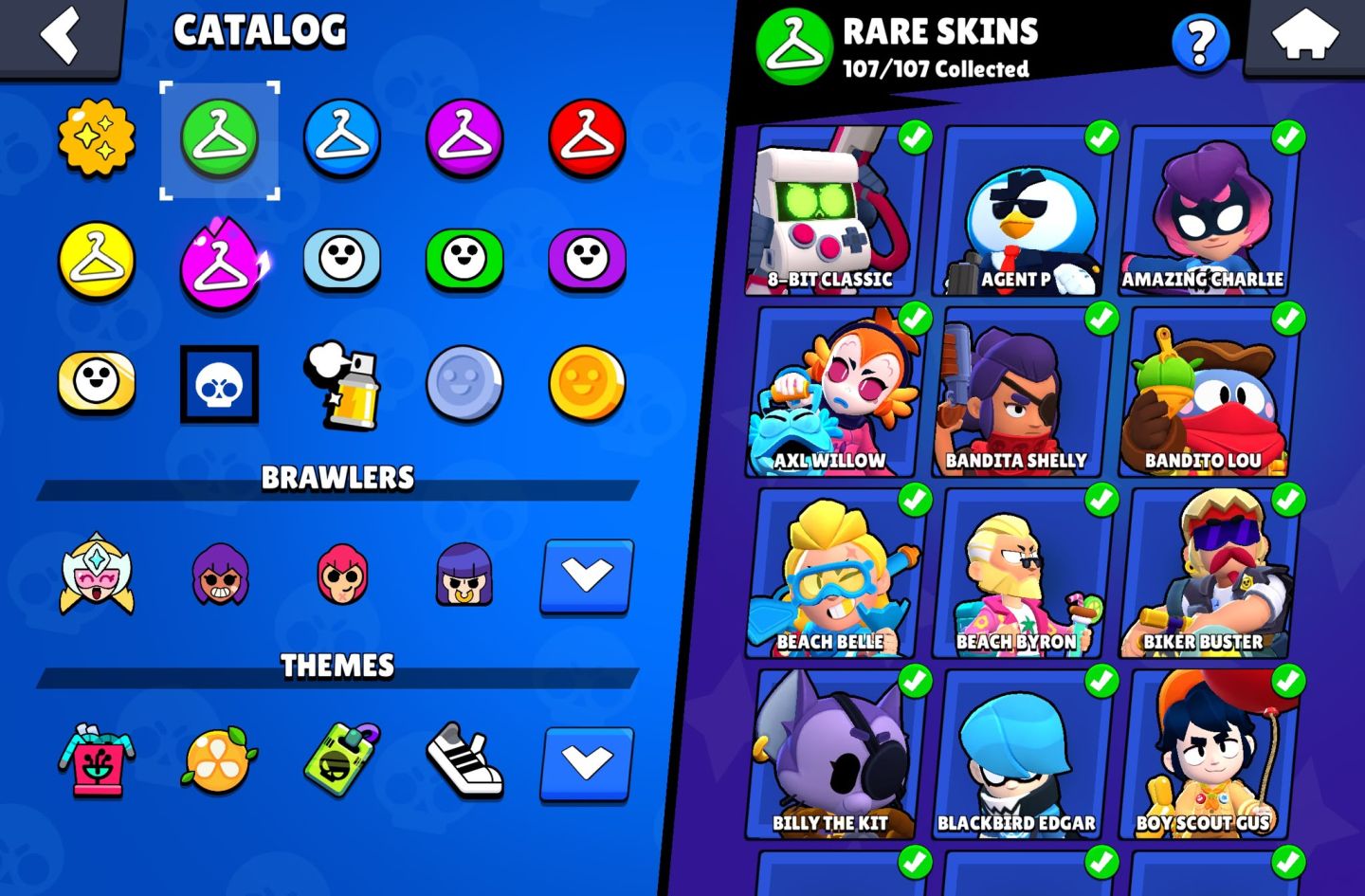 Conta Brawl Stars 103k trofeus || Todas hypercargas e 29 classe 35 legado