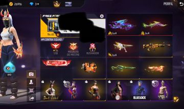 CONTA DE FF LVL 65 GEMADINHA