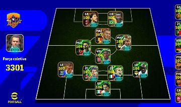 Conta Efootball, vários épicos Messi, NEYMAR, Pele e companhia Vem vem nela