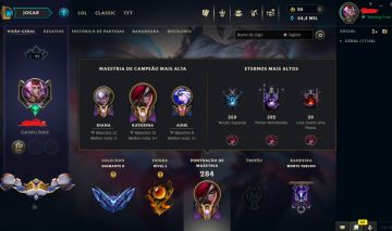 CONTA EX MESTRE COM MUITAS SKINS DE ADC - ACEITO OFERTAS