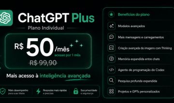 ChatGPT Plus Privado 30 Dias GPT-5.5 Thinking