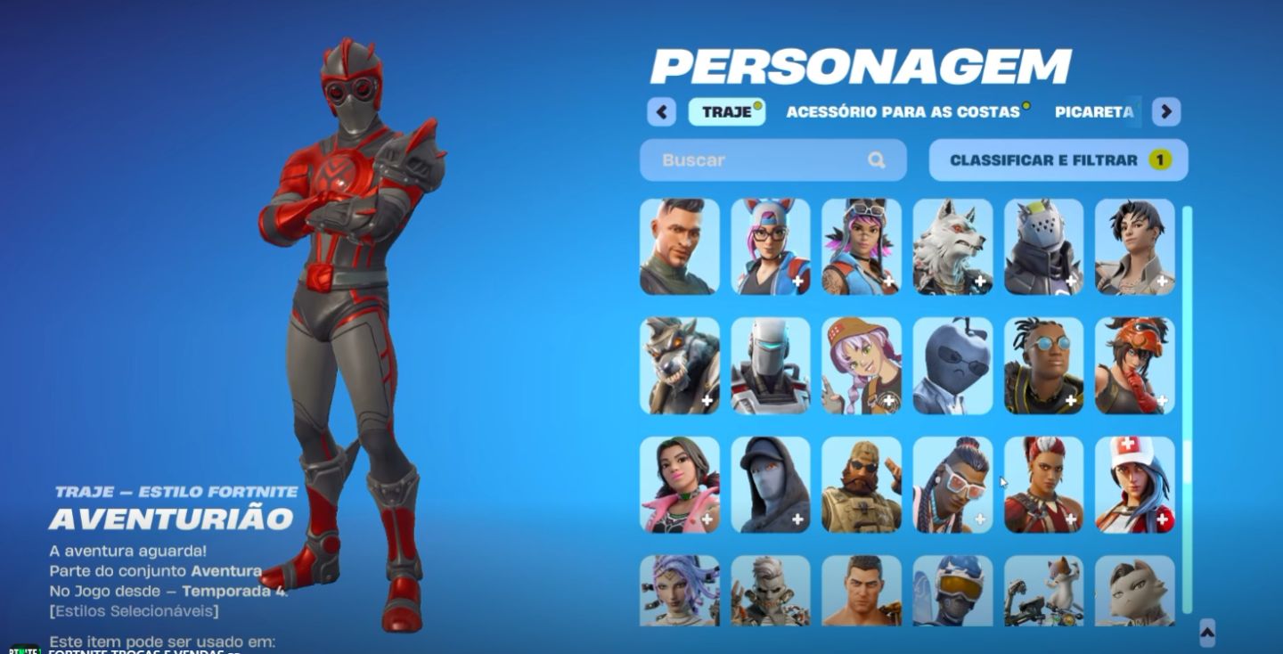 CONTA DE FORTNITE 400+ SKINS + PACOTE FUNDADOR