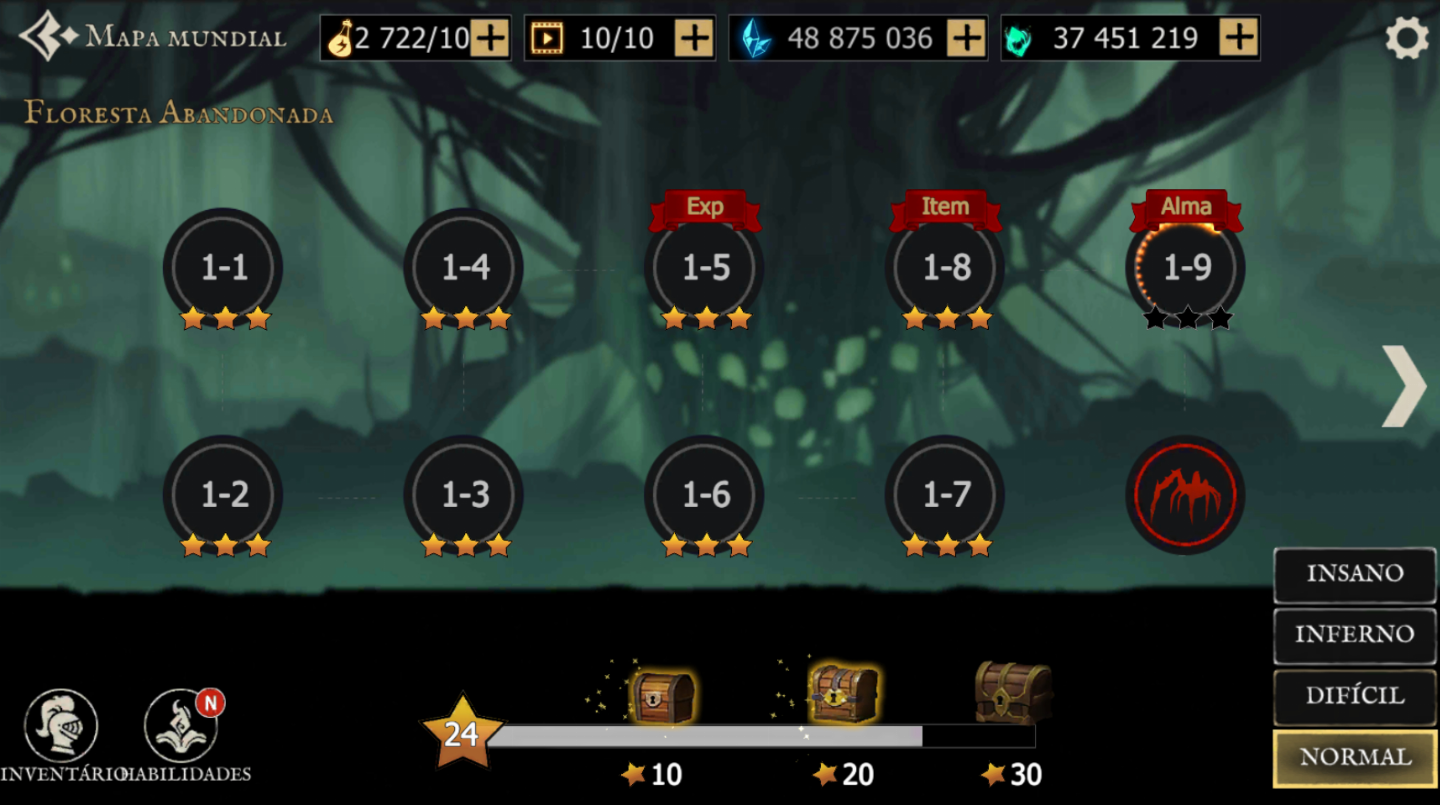 SHADOW OF DEATH | CRISTAL + ALMA + RECURSOS | ENTREGA RÁPIDA | ANDROID APENAS