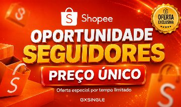 [Único ] Seguidores para sua conta - SHOPEE