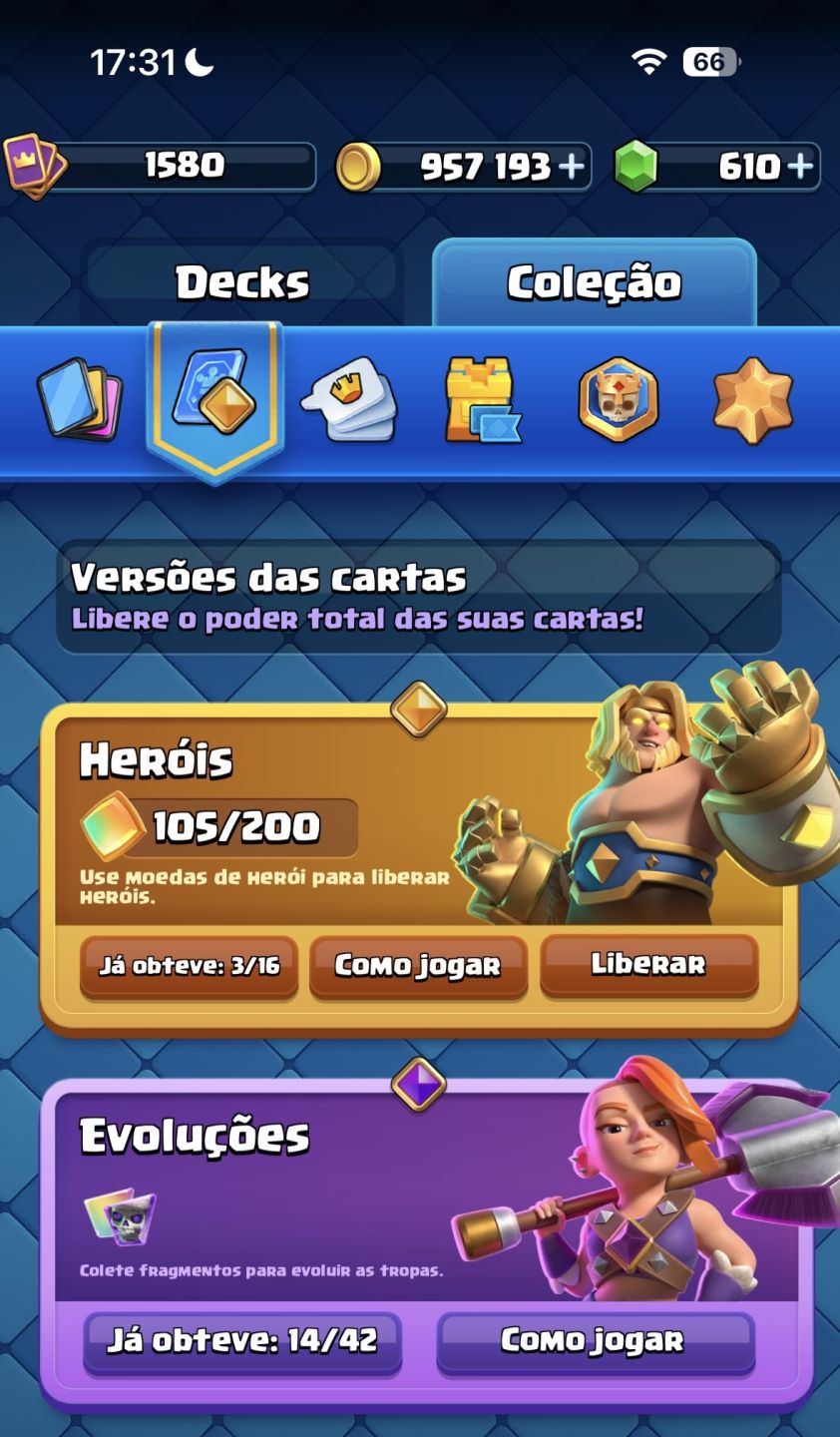 CONTA CLASH ROYALE - ACESSO FULL PERMANENTE (ITENS EXCLUSIVOS)