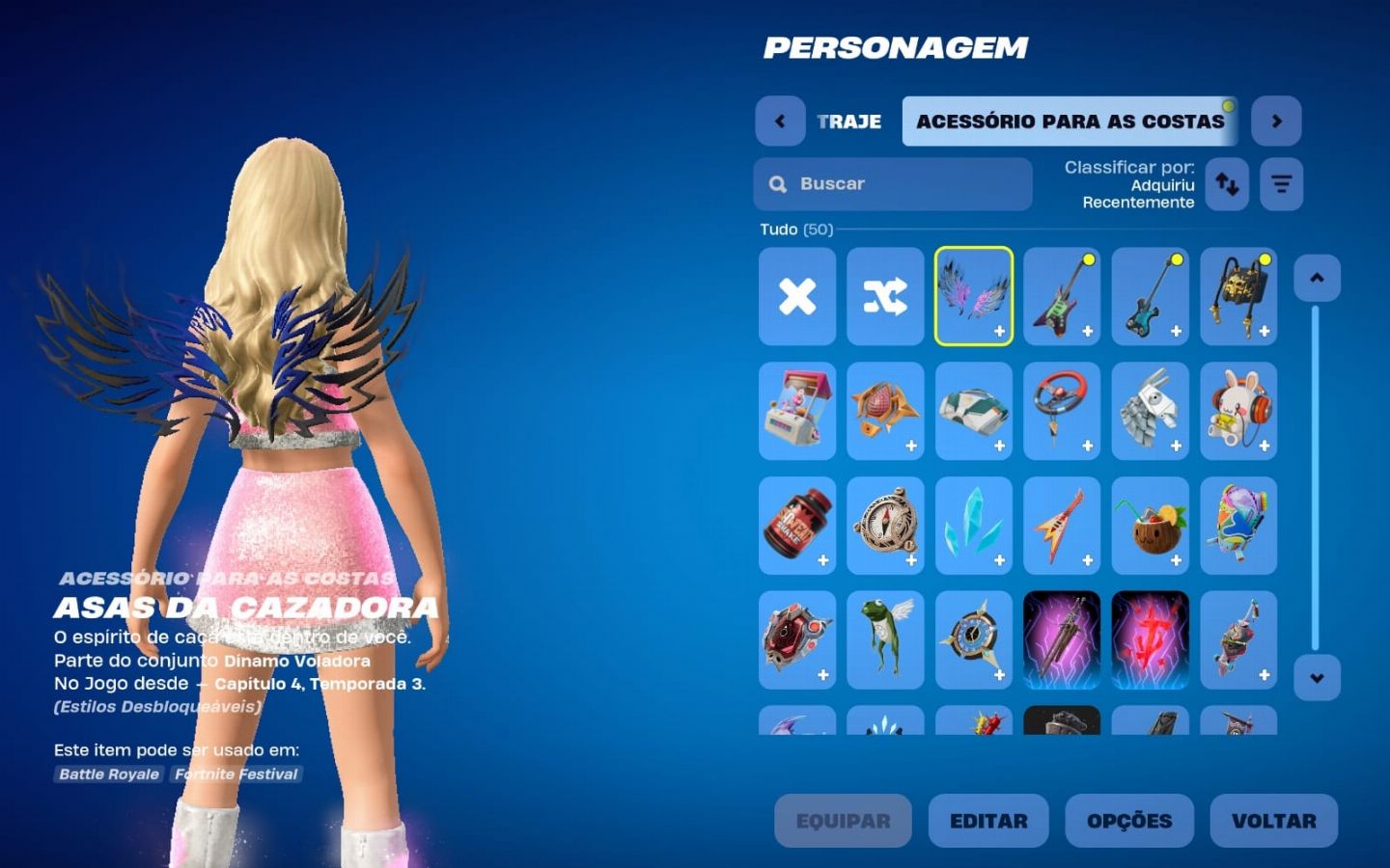 Conta fortnite com 30 skins + epic games com 53 jogos. PREÇO NEGOCIÁVEL!