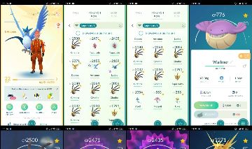 Pokémon GO Level 22 com 15 Lendários + 1 Shiny | C146