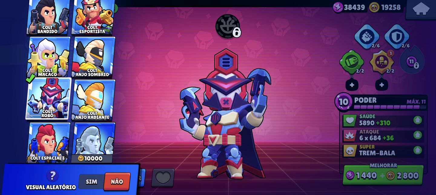 Conta Brawl Stars 13k+ Troféus | 72 Brawlers | Vários Power 11