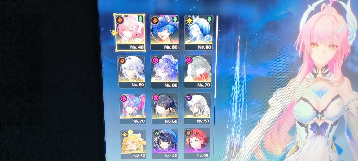 CONTA WUTHERING WAVES: Galbrena R1, Phrolova R1, Aemeath+