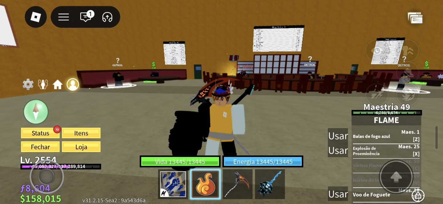 CONTA ROBLOX VOLEYBALL COM ITENS DA SEASON 3 + BLOXFRUITS