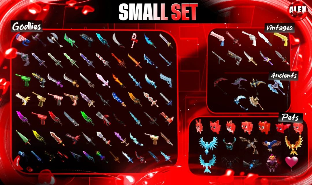 [Promoçao + Brinde] Godlys | Sets | Chromas | Murder Mystery 2 | Mm2 (Roblox)