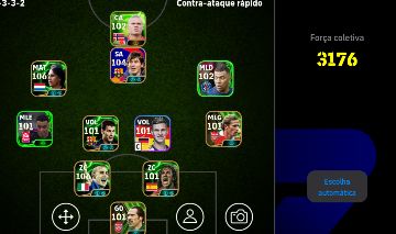 CONTA EFOOTBALL MOBILE - TIME INSANO COM LENDAS E EPICS