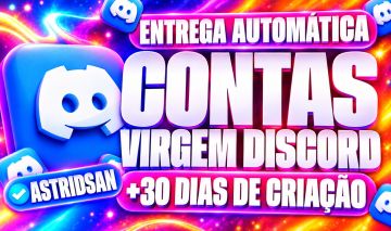 (PROMOÇÃO) CONTAS DO DISCORD VIRGENS + 30 DIAS | ENTREGA AUTOMATICA