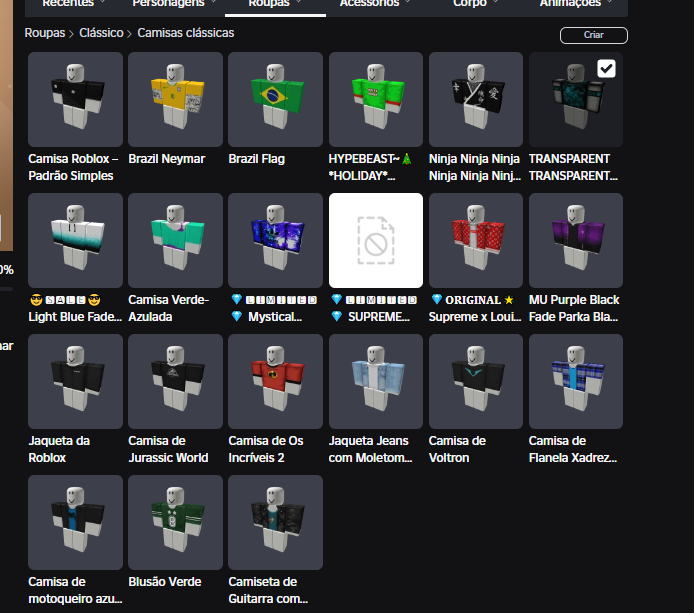 Conta Roblox VIP, Itens Raros e Robux Investidos!
