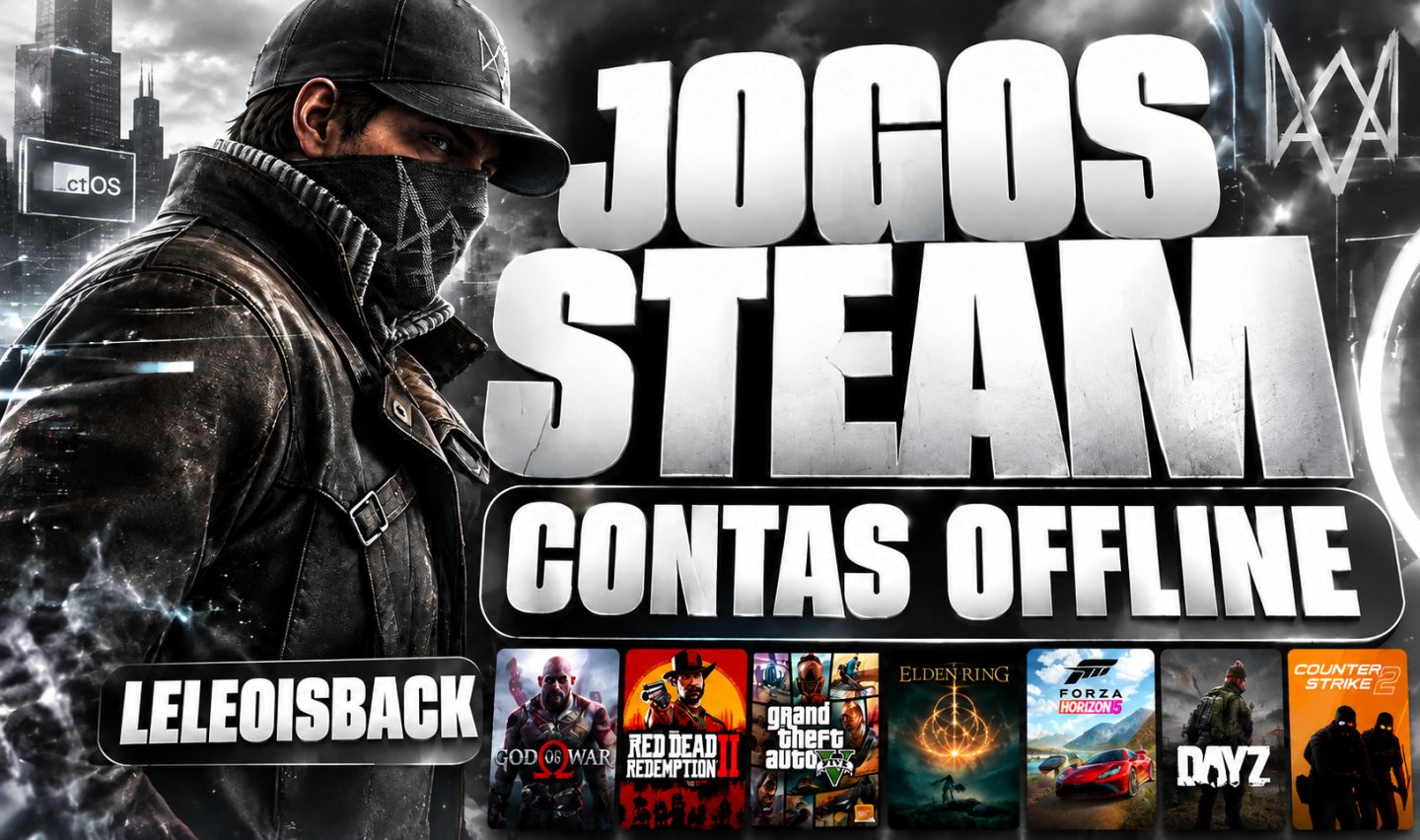 (PROMOÇÃO) || JOGOS STEAM LANÇAMENTOS E CLÁSSICOS || (CONTAS OFFLINE)