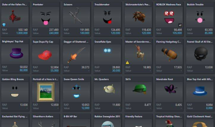 Roblox limiteds as que n tem preco pergunta no chat o valor se tiver interesse