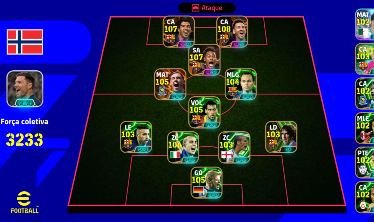 Conta efootball