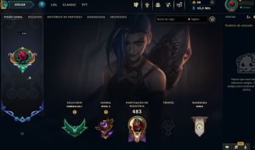 Conta lol Esmeralda 1(Ex Diamond 2) 134 Skins, All champs