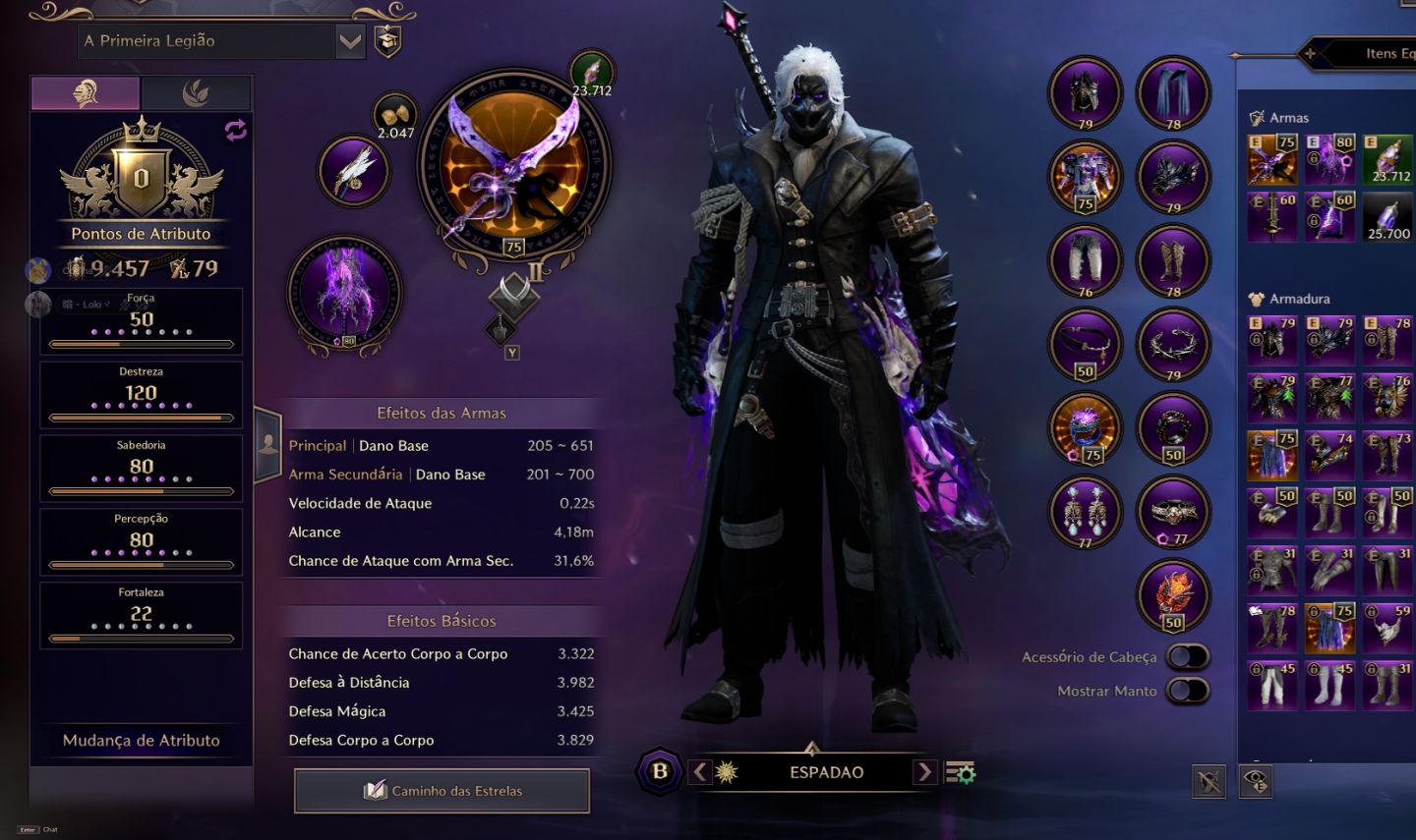 Muitas Skins e Ark Boss, 4 altt, maestria 1.598, 9500 GS
