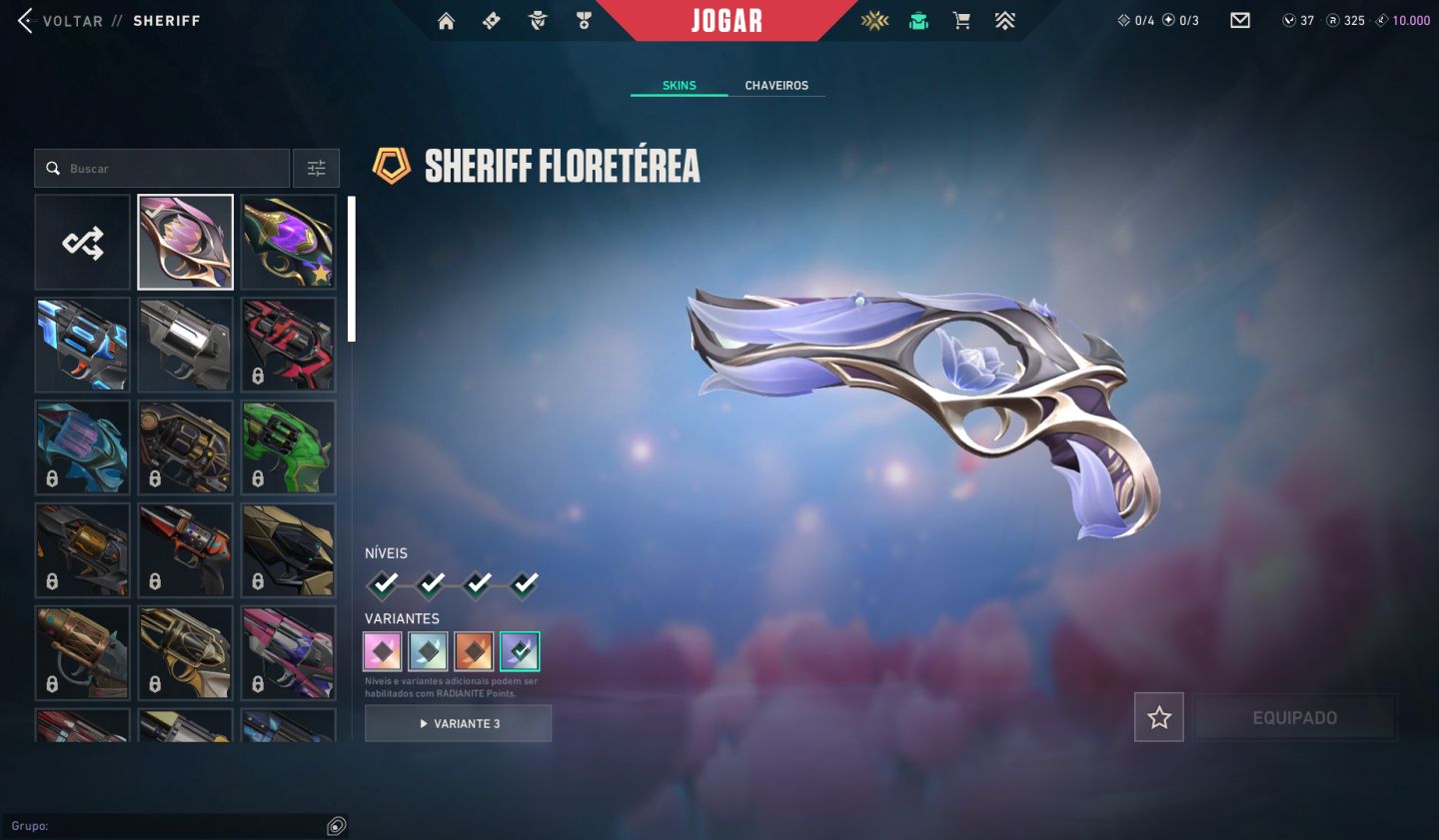 CONTA VALORANT LEVEL 134