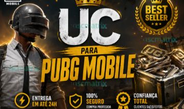 (MAIS VENDIDO) UC Para Pubg Mobile- Estamos On